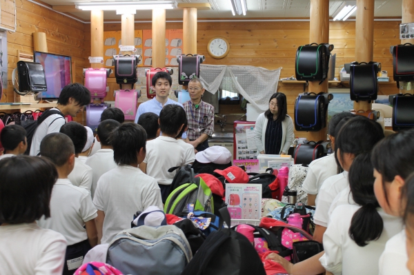 工場見学　初瀬小学校さん