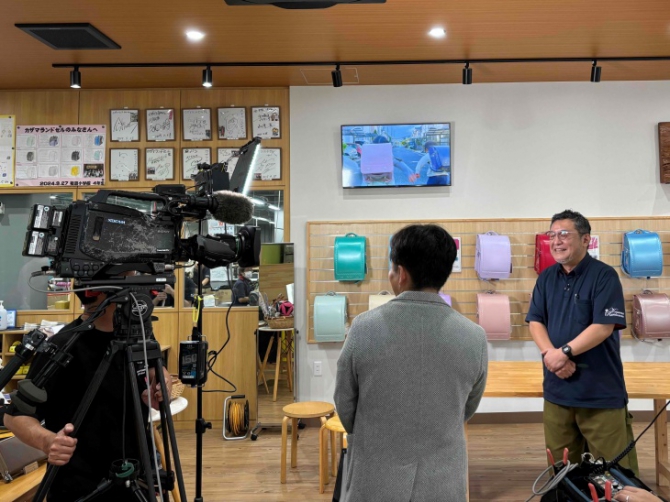 NHK奈良【ならナビ】が取材してくださいました。